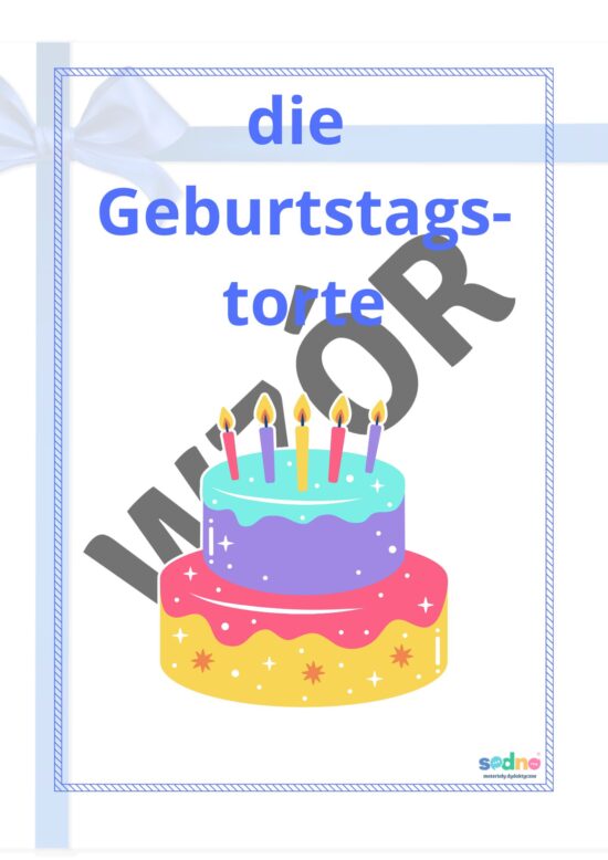 Geburtstag - karty wizualizacyjne