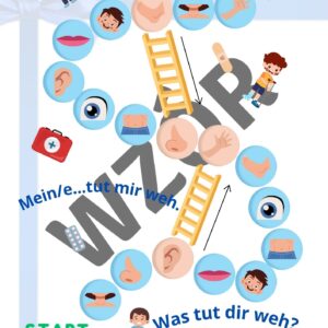 Was tut dir weh?-gra planszowa
